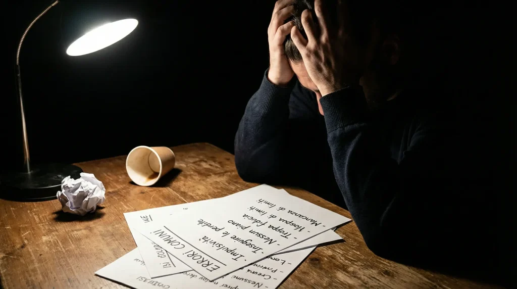 Errori nelle scommesse calcio da evitare