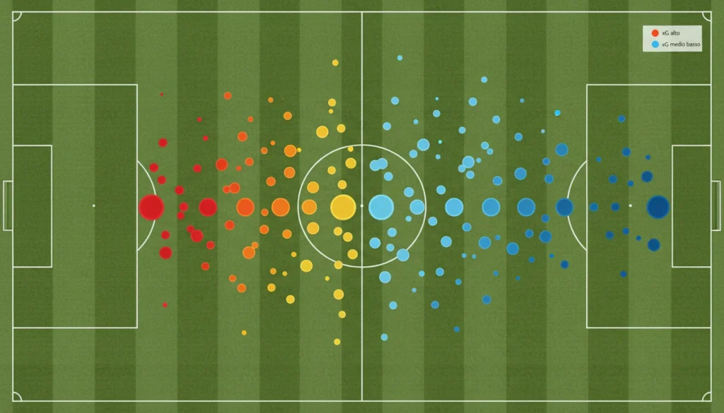 Expected Goals xG: metrica per scommesse calcio